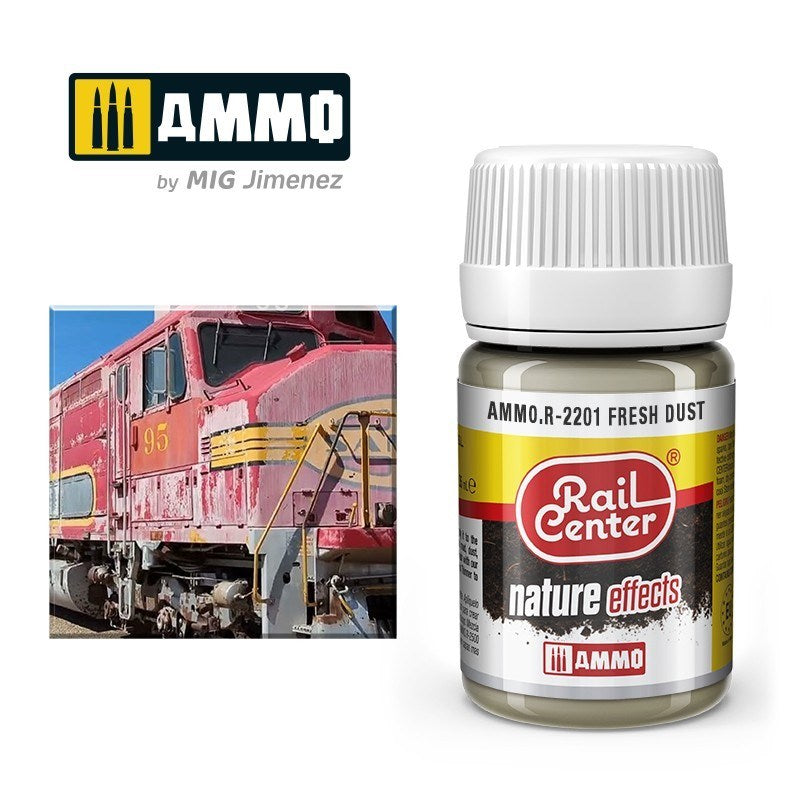 AMMO by Mig Jimenez AMMO.R-2201 Rail Center Fresh Dust 35ml