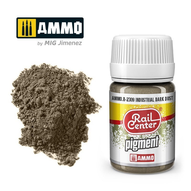 AMMO by Mig Jimenez AMMO.R-2309 Rail Center Pigment Industrial Dark Dust 35ml