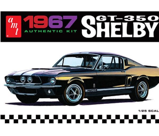 AMT 834 1/25 1967 Shelby GT-350 - Moulded in Black (8324635885805)