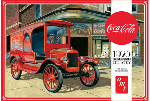 AMT 1024 1/25 Coca Cola 1923 Ford Model T Delivery - Hobby City NZ