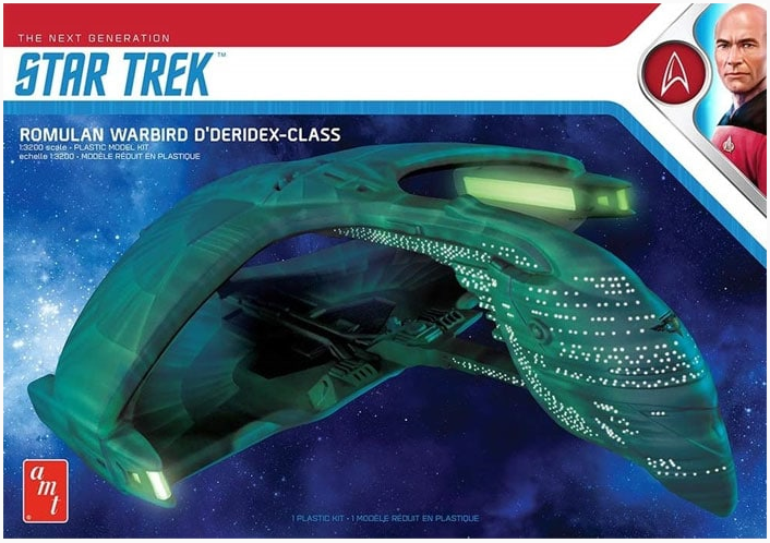 AMT 1125 1/3200 Star Trek: Romulan D'Deridex-Class Warbird (9075204063469)