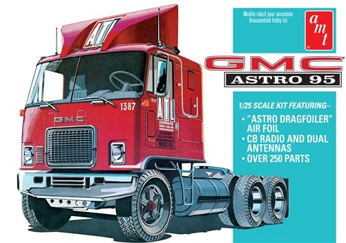 AMT 1140 1/25 GMC Astro 95 Semi Tractor (2082031304753)