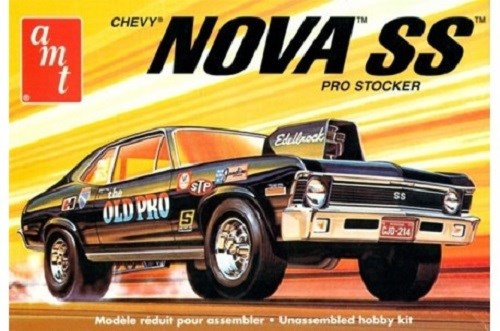 AMT 1142 1/25 1972 Chevy Nova SS Old Pro (7854882750701)