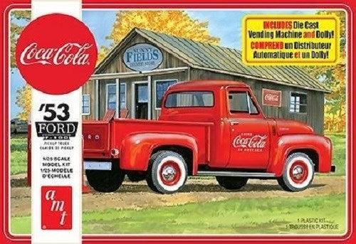 AMT 1144 1/25 1953 Ford Pickup Coca Cola - Hobby City NZ (8324647551213)