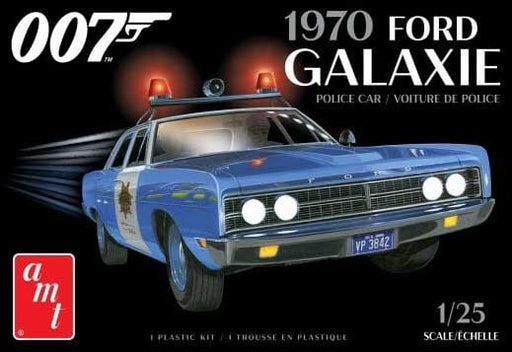AMT 1172 1/25 1970 Ford Galaxie Police Car (8324798415085)