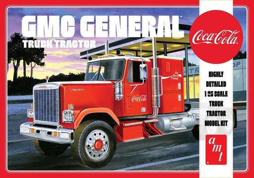 AMT 1179 1/25 GMC General Semi Tractor (Coca Cola) 1976 (4753287413809)