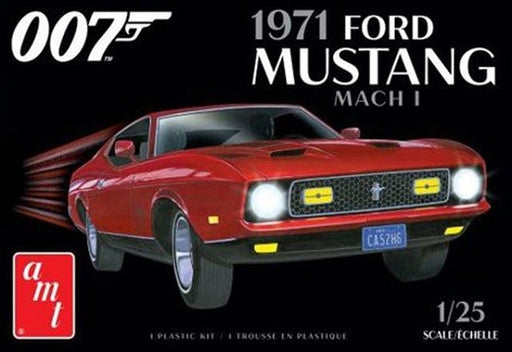 AMT 1187 1/25 1971 Ford Mustang Mach 1 - James Bond 007 (8324795957485)