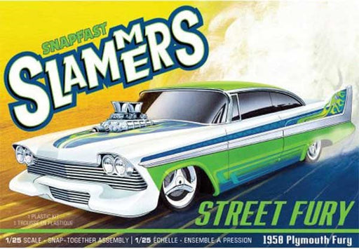 AMT 1226 1/25 1958 Street Fury Plymouth Slammer (SNAP Kit) (8324798513389)