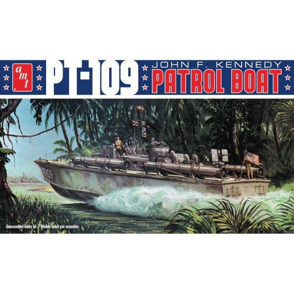 AMT 1233 1/64 PT-109 - John F. Kennedy's Patrol Boat