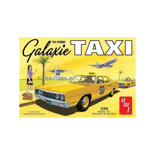 AMT 1243 1/25 1970 Ford Galaxie Taxi (8324811161837)