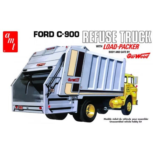 AMT 1247 1/25 Ford C-900 Refuse Truck w/Load-Packer (8120461066477)