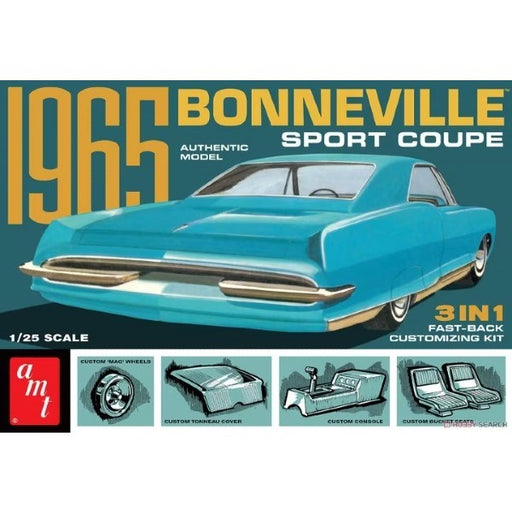 AMT 1260 1/25 1965 Pontiac Bonneville Sport Coupe - 3-in-1 Kit (7859178078445)
