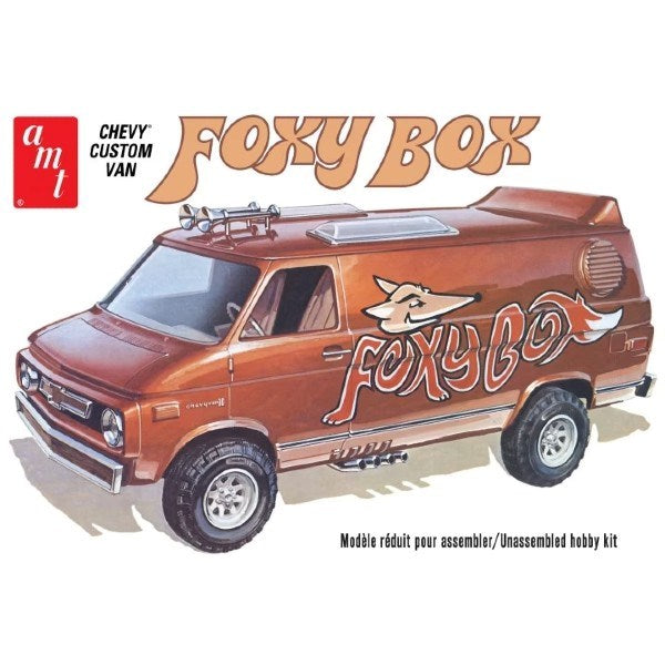 AMT 1265 1/25 1975 Chevrolet Van - Foxy Box - Hobby City NZ