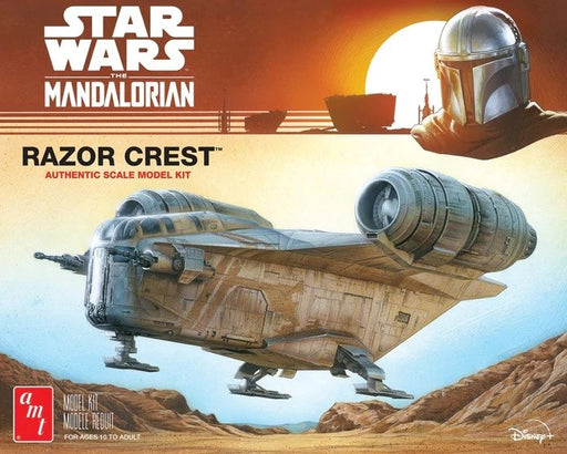 AMT 1273 1/72 Mandalorian Razor Crest (8327575896301)