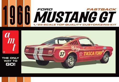 AMT 1305 1/25 '66 Ford Mustang Fastback (8324819812589)