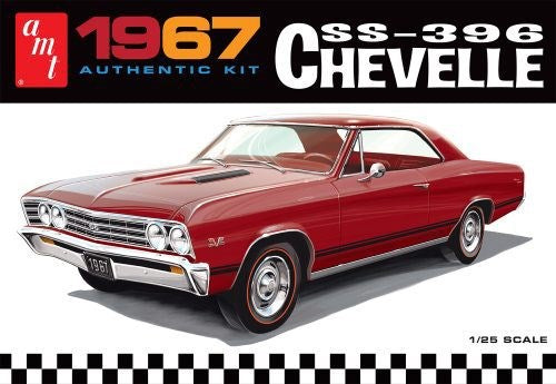 AMT 1388 1/25 '67 Chevy Chevelle SS396 (8324820435181)