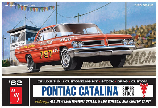 AMT 1392 1/25 Pontiac Catalina SupStk - Hobby City NZ (8950412706029)