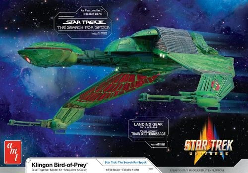 AMT 1400 1/350 Star Trek Klingon BOP (8324820500717)