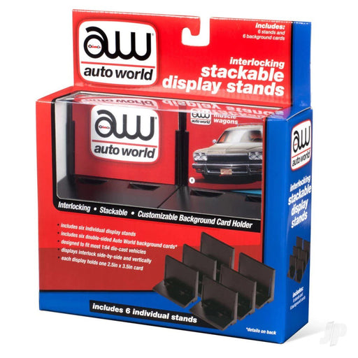 AMT AWDC017 1/64 Stack Display Stand 6pack - Hobby City NZ