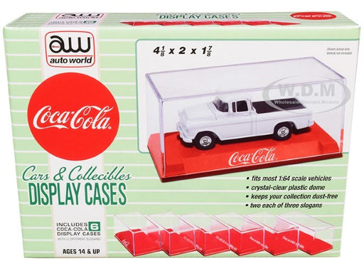 xAMT DC022 1/64 Display Case (6 Pack) - Coca-Cola Theme (8324798677229)