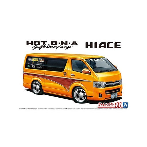 Aoshima 05948 1/24 2012 Hotcompany Toyota TRH200V Hiace (6565827739697)