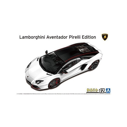 xAoshima 06121 1/24 2014 Lamborghini Aventador - Pirelli Edition - Hobby City NZ