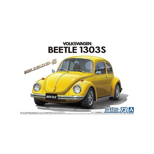 xAoshima 06130 1/24 1973 Volkswagen 13AD Beetle 1303S (8278294266093)