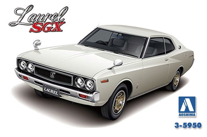 Aoshima 5950 1/24 NISSAN LAUREL KHC130 - Hobby City NZ (7788011127021)