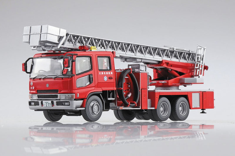 Aoshima 5970 1/72 FIRE LADDER TRUCK (8346761724141)