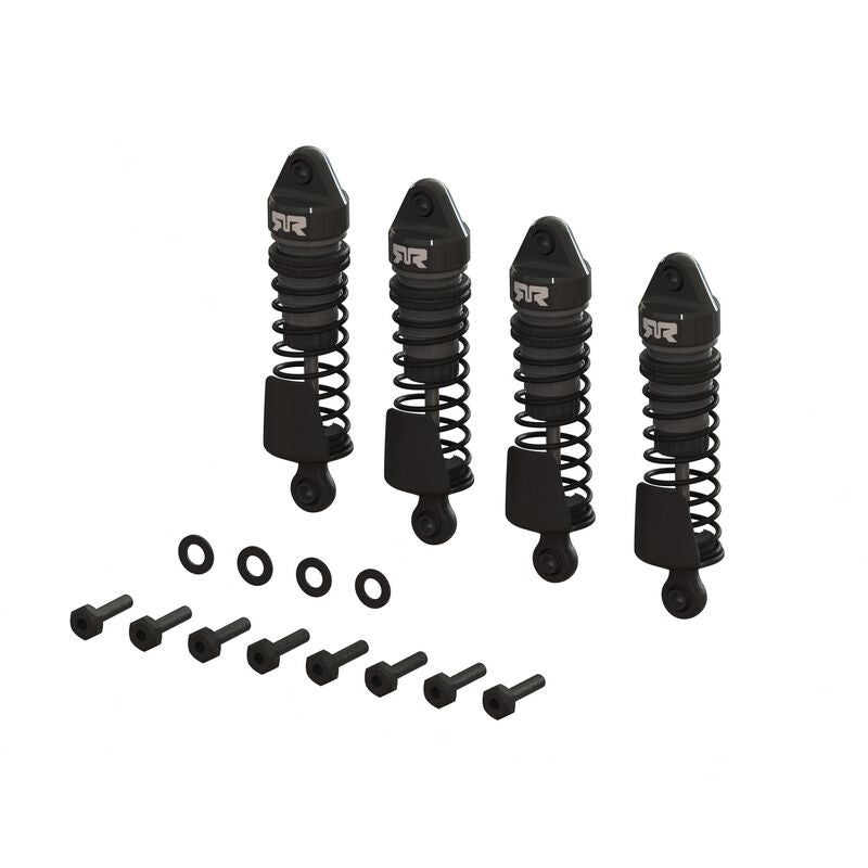 ARRMA Aluminium Set 58mm 2000cSt Gun Metal RC Shock Set