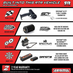 ARRMA Mojave Grom RTA Kit Battery & Charger Included RC Monster Truck 1/16 Scale (3)