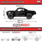 ARRMA Mojave Grom RTA Kit Battery & Charger Included RC Monster Truck 1/16 Scale (2)