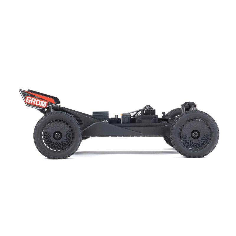 ARRMA ARA2106T1 TYPHON GROM MEGA 380 Brushed 4X4 Small Scale Buggy RTR with Battery & Charger, Blue/Silver - Hobby City NZ