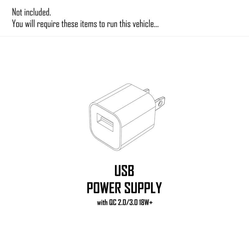 ARRMA ARA2106T1 TYPHON GROM MEGA 380 Brushed 4X4 Small Scale Buggy RTR with Battery & Charger, Blue/Silver - Hobby City NZ