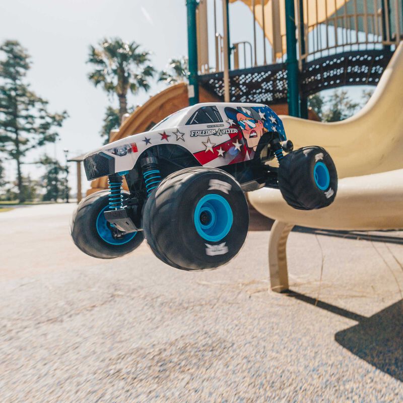 ARRMA Freedom Flyer Grom RTR with Battery & Charger RC Monster Truck 1/16 Scale (25)