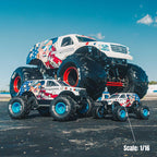 ARRMA Freedom Flyer Grom RTR with Battery & Charger RC Monster Truck 1/16 Scale (23)