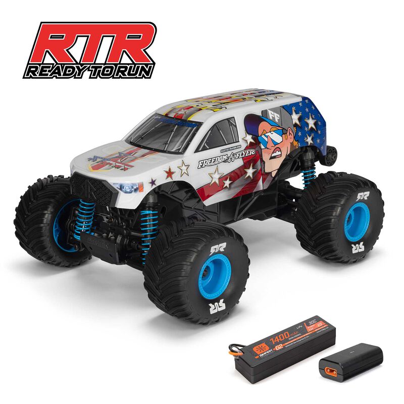 ARRMA Freedom Flyer Grom RTR with Battery & Charger RC Monster Truck 1/16 Scale (3)