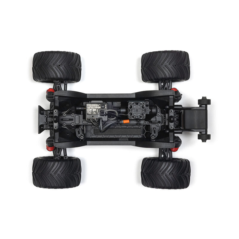 ARRMA ARA2130T2 1/16 GORGON GROM 4X4 RTR Brushed Monster Truck (Battery & Charger Included), Red (9250445099245)