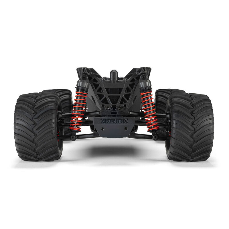 ARRMA ARA2130T2 1/16 GORGON GROM 4X4 RTR Brushed Monster Truck (Battery & Charger Included), Red (9250445099245)