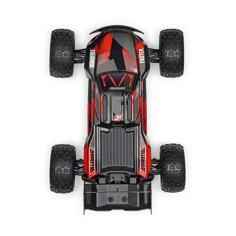 ARRMA ARA2508T1 1/16 MINI KRATON 3S Red (Requires Battery and Charger) - Hobby City NZ