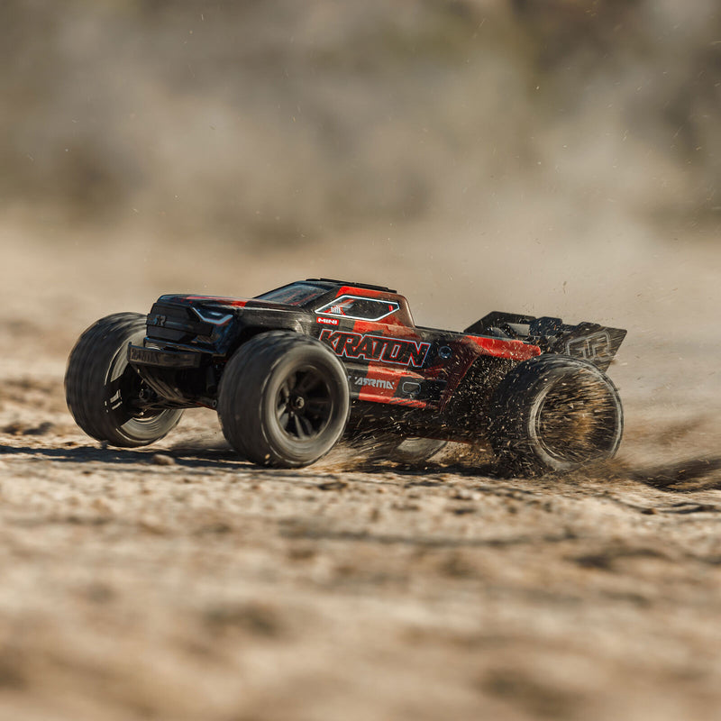 ARRMA ARA2508T1 1/16 MINI KRATON 3S Red (Requires Battery and Charger) - Hobby City NZ