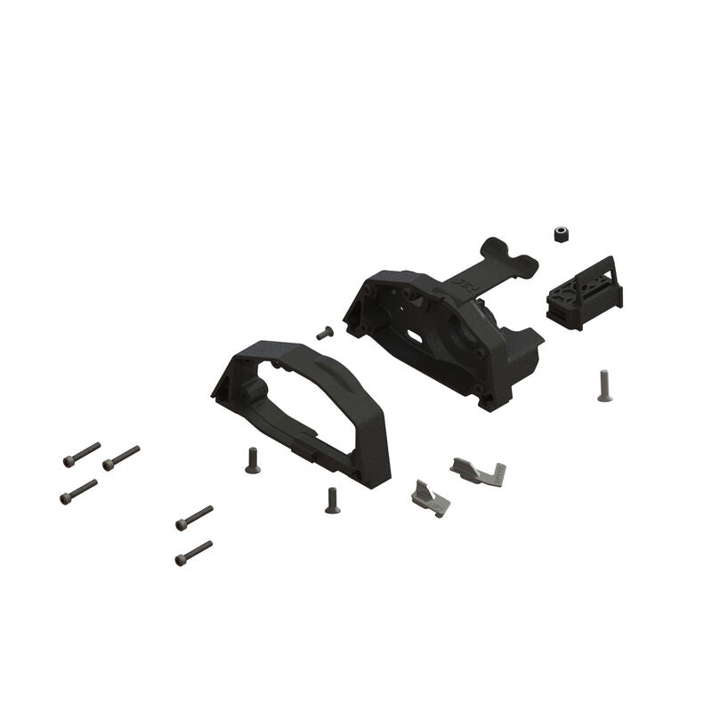 ARRMA ARA311169 Center Diff Motor Mount Set 4S BLX Mojave