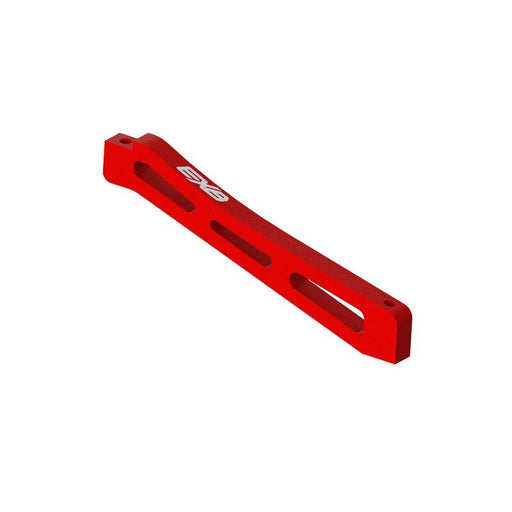 Arrma 320564 Front Center Chassis Brace Aluminum 98mm Red (8324279566573)