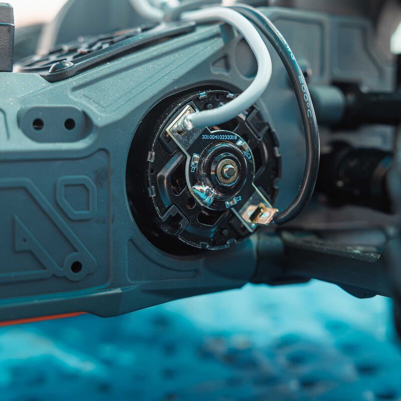 ARRMA ARA3205ST1+SPMXPSS100 1/10 VORTEKS MEGA 550 Brushed 2WD Stadium Truck RTR with Battery &amp; Charger, Orange