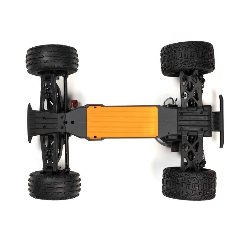 ARRMA ARA3205ST1+SPMXPSS100 1/10 VORTEKS MEGA 550 Brushed 2WD Stadium Truck RTR with Battery &amp; Charger, Orange