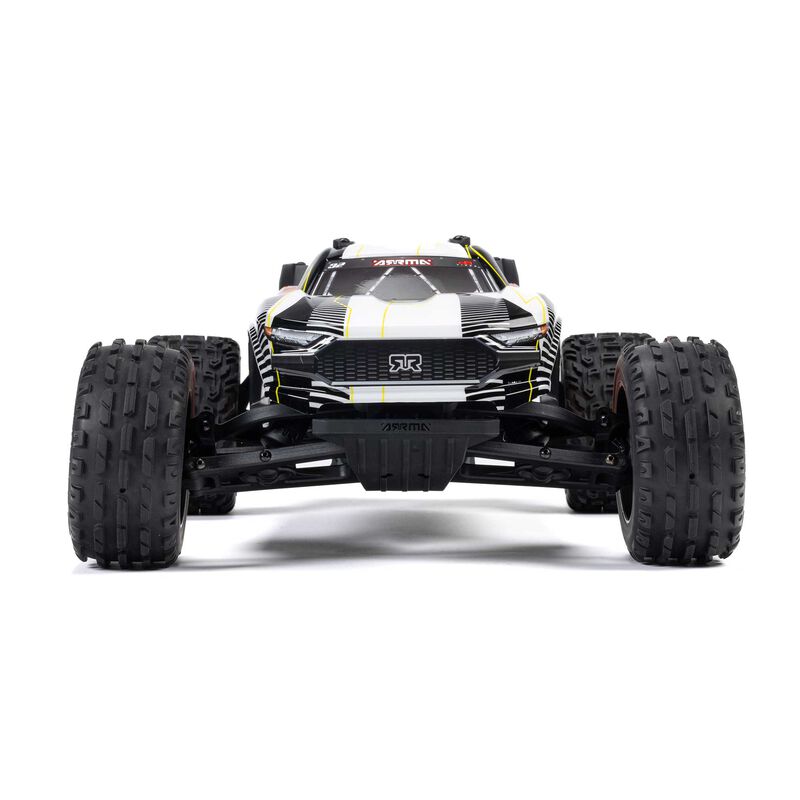 ARRMA ARA3205ST1+SPMXPSS100 1/10 VORTEKS MEGA 550 Brushed 2WD Stadium Truck RTR with Battery &amp; Charger, Orange