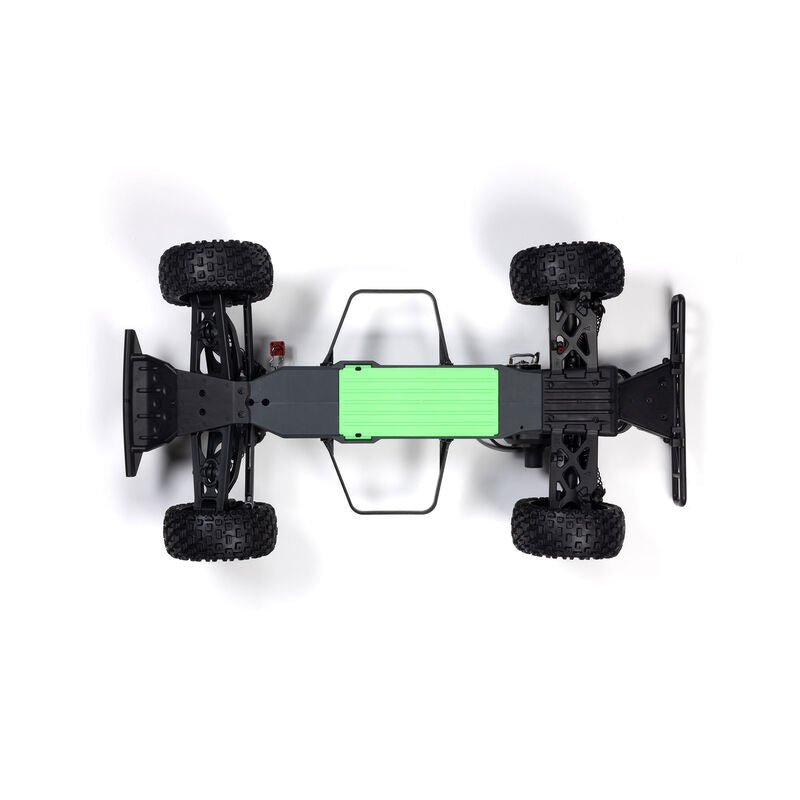 ARRMA ARA3221T1+SPMXPSS100 1/10 FURY MEGA 550 2WD Short Course Truck RTR, Green (Requires Battery and Charger)