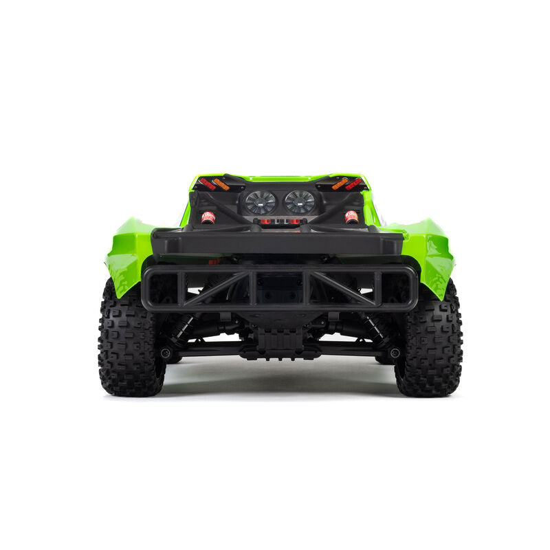 ARRMA ARA3221T1+SPMXPSS100 1/10 FURY MEGA 550 2WD Short Course Truck RTR, Green (Requires Battery and Charger)