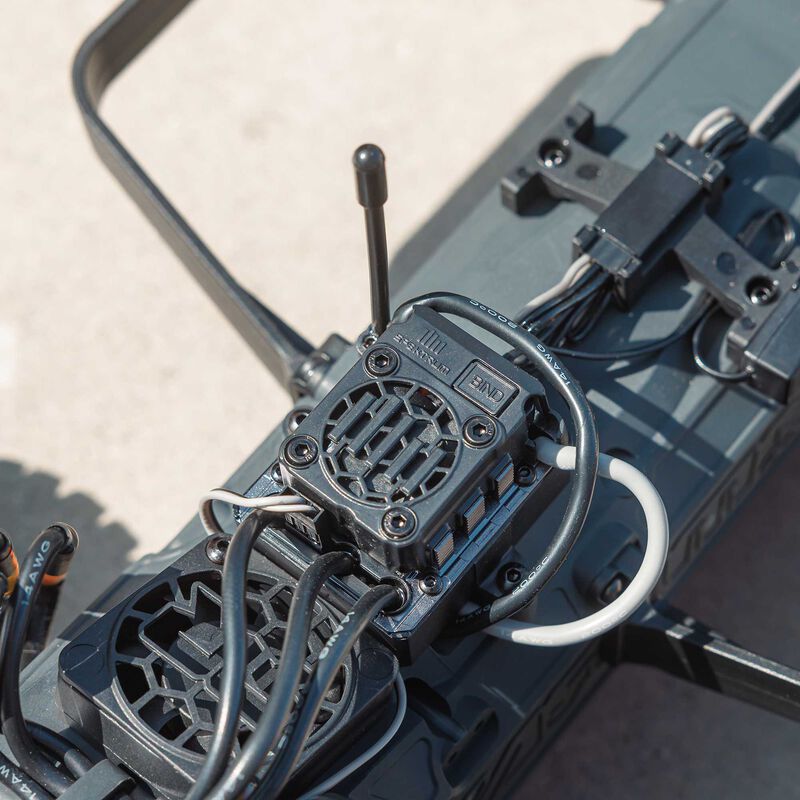 ARRMA ARA3521T1+SPMX52S50H5 1/10 FURY 223S BLX Brushless 2WD Short Course Truck RTR with DSC, Blue