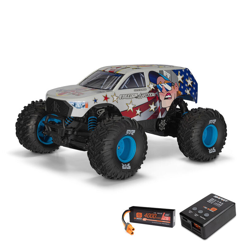 ARRMA Freedom Flyer 223S RTR with LiPo Battery and Charger RC Stadium Truck 1/10 Scale